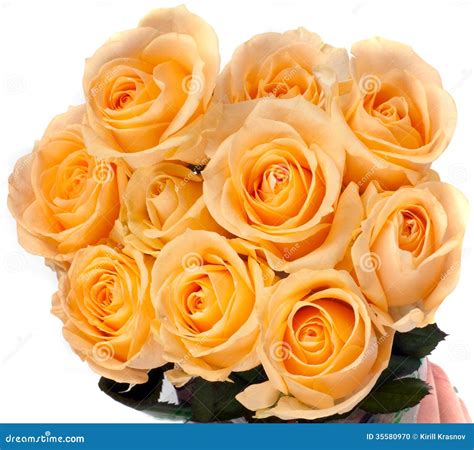 Beautiful Bouquet Of Yellow Roses Stock Photo - Image: 35580970