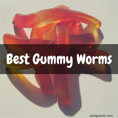 What Are the Best Gummy Worms? - My Top 5 Brands! - ZOMG! Candy