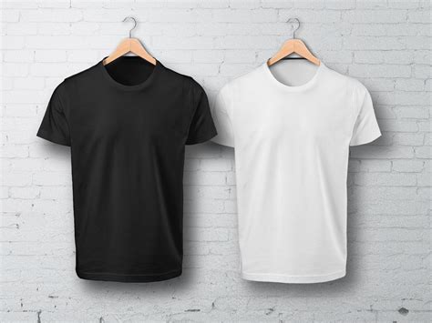 black and white t shirt mockup 3115950 Stock Photo at Vecteezy