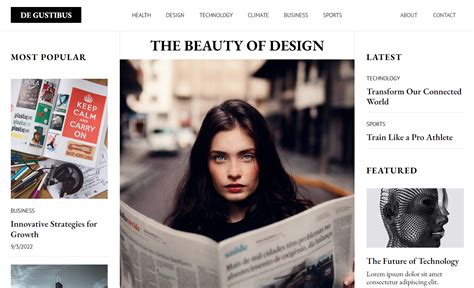 8 stylish examples of news web design | Webflow Blog