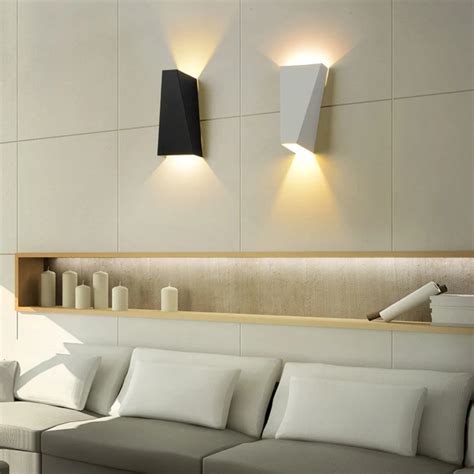 10W Modern LED Wall Lamps AC85 265V Aluminum Decorate Wall Sconce bedroom LED Wall Light Indoor ...