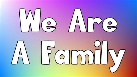 We Are A Family | Jack Hartmann Acordes - Chordify