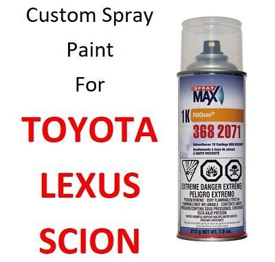 Custom Automotive Touch Up Spray Paint For TOYOTA / LEXUS Cars | eBay