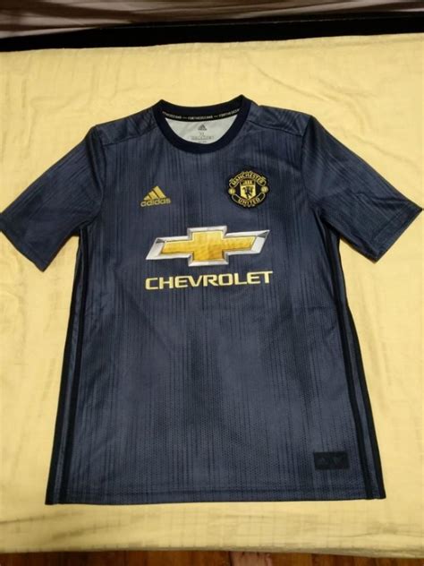 Manchester United Jersey 18/19 Third Kit, Men's Fashion, Activewear on Carousell