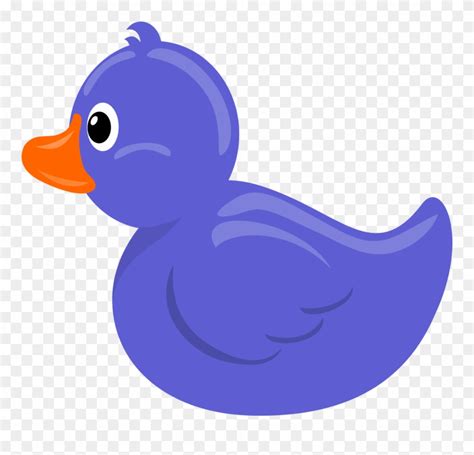 Blue Rubber Duck Clip Art - Png Download (#11537) - PinClipart