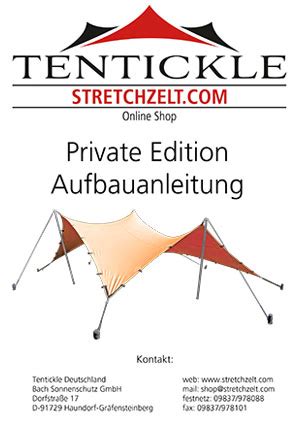 Stretch Tent Installation Manuals