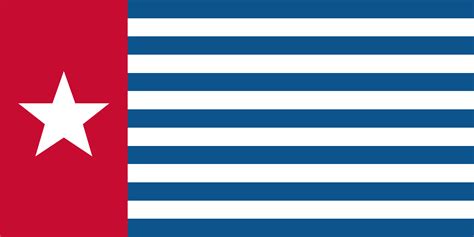 Flag of the Free West Papua Movement : r/vexillology