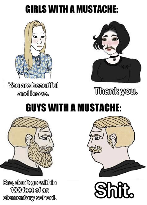 mustache - Meme by Crow_Se7en :) Memedroid