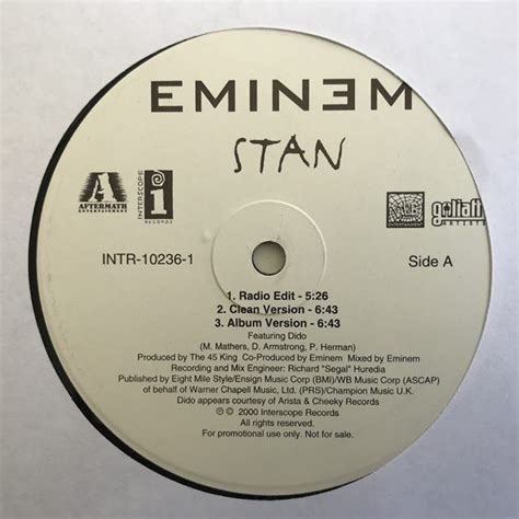 Eminem Stan Vinyl Records and CDs For Sale | MusicStack