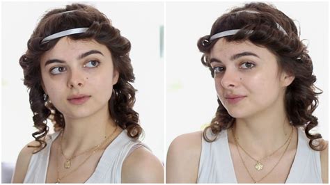 Ancient Greek Bound Hairstyle | 500 B.C. Hair Tutorial - NY Beauty Review