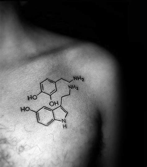 80 Chemistry Tattoos For Men - Physical Science Design Ideas