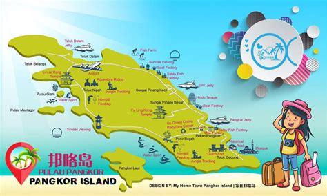 Location Map - Pangkor Island Malaysia