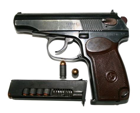 Russian Makarov 9mm Pistol