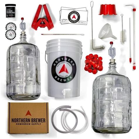 Deluxe Homebrew Starter Kit #1 Best Seller | Home brewing equipment, Home brewing, Beer brewing ...