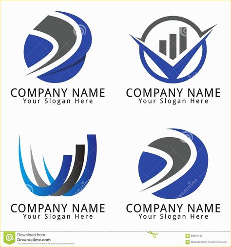 Free Editable Logo Templates Of Modern Branding Concept for Your Business Vector Vector ...