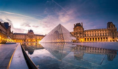 Louvre Pyramid, Awesome Louvre Pyramid, 3000x1757, #14416