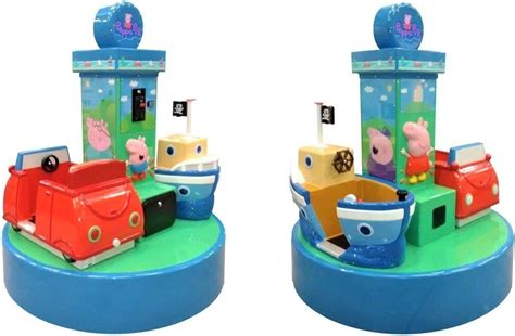 Peppa Pig Carousel Kiddie Ride - Leisurematic