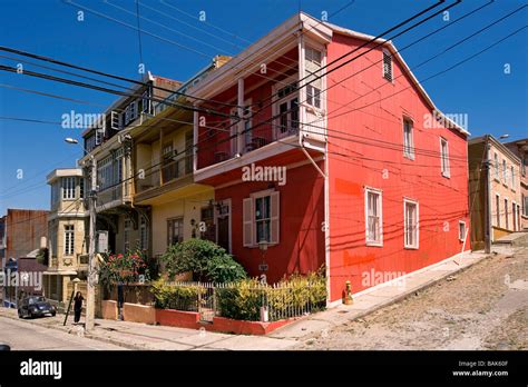 Chile, Valparaiso Region, Valparaiso, historic district listed as World ...