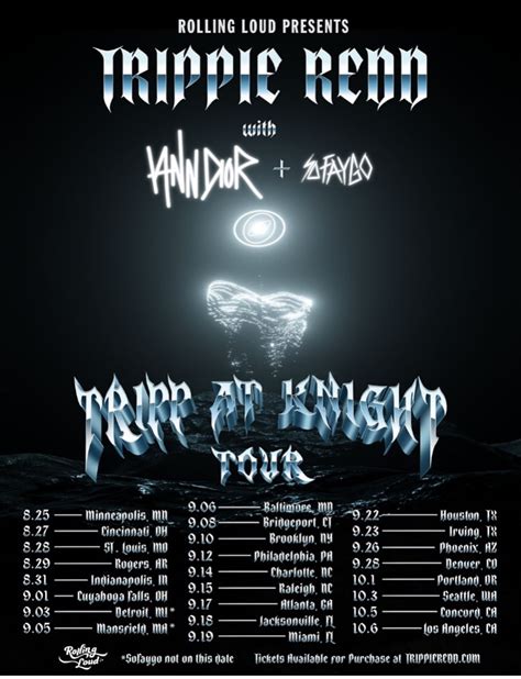 Trippie Redd Announces "Tripp At Knight" Tour Beginning Aug 25