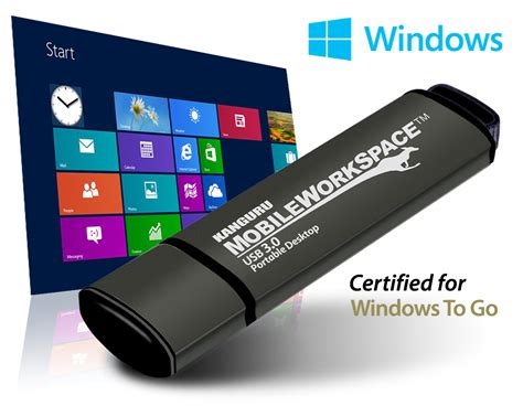 Kanguru Mobile WorkSpace Windows to Go USB 3.0 Flash Drive Launched ...