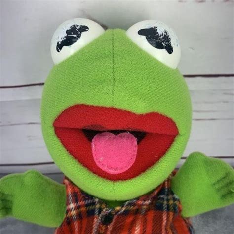 Baby Kermit The Frog Vintage 1987 Plush | Etsy