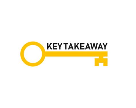 Key Takeaway Infographic stock vectors - iStock