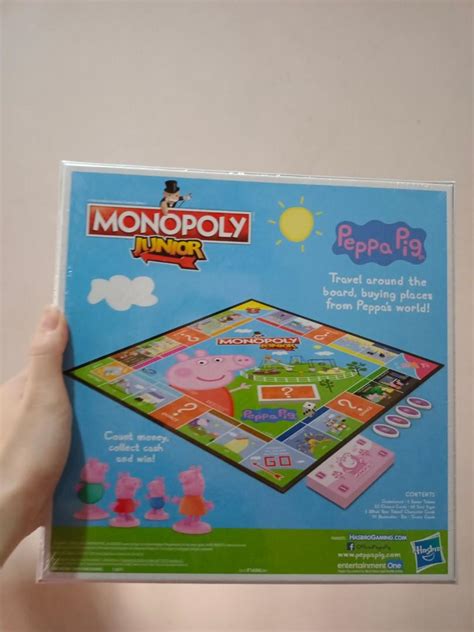 Monopoly Junior: Peppa pig edition, Hobbies & Toys, Toys & Games on ...