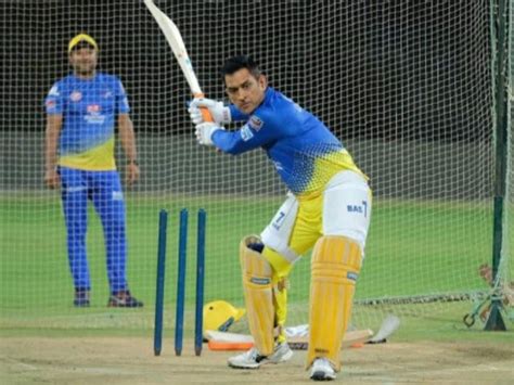 WATCH: Vintage Dhoni On Display As CSK Captain Hits Massive Six Ahead Of IPL 2023