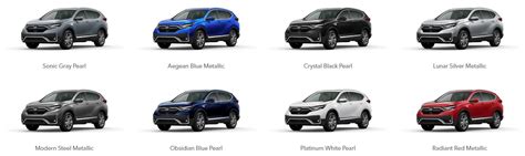 What Colours Does The Honda Cr V Come In | Reviewmotors.co