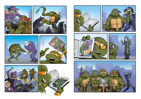 ArtStation - tmnt fan comic