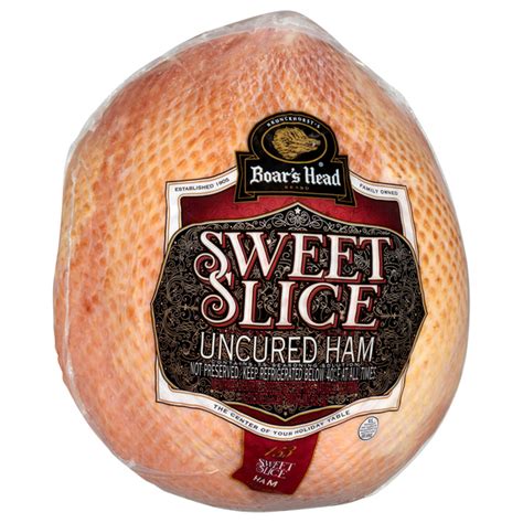 Save on Boar's Head Sweet Slice Ham Whole Boneless Smoked Fully Cooked ...