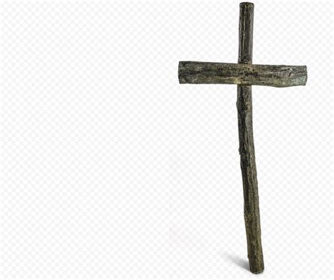 Old Rugged Wooden Cross Christianity Symbol | Citypng