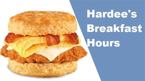 Hardee’s Breakfast Hours 2023 | Gadget Media