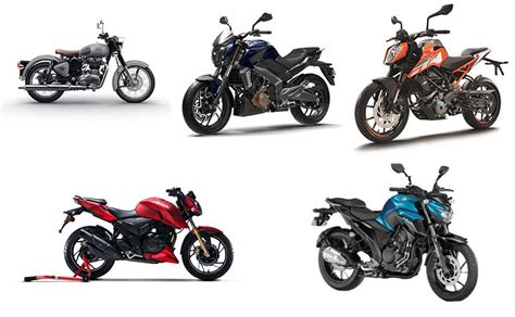 Top 5 Bikes In India Under Rs. 2 Lakh