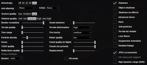 Best graphics settings for spotting tanks in realistic battles? : r/Warthunder