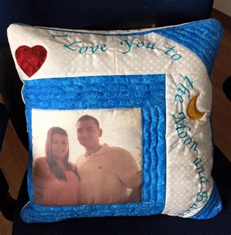 Pillow made for a happy couple