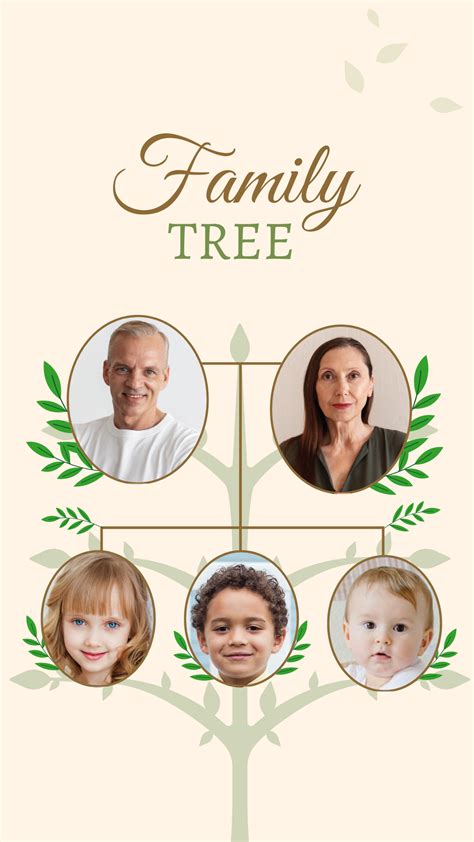 Free Family Tree Collage Template - Edit Online & Download | Template.net