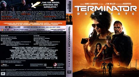 Terminator: Dark Fate (2019) DE 4K UHD Covers - DVDcover.Com