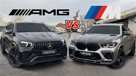 Comparison of the BMW X6 M and GLE63 S AMG, with sound! Internal and External Evaluation