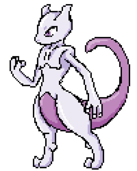 Mewtwo Pixel by RedRavie on DeviantArt