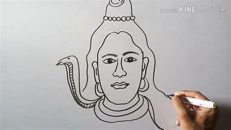 Shiv Shankar Easy Simple Shiva Drawing - Fifth-Harmony