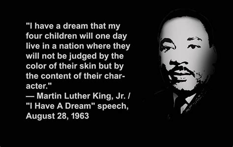 Martin Luther King I Have A Dream Speech Quotes