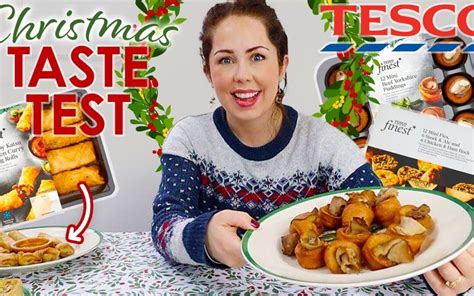 TESCO CHRISTMAS TASTE TEST 2020 | New In Tesco Christmas Food Review! - The YouTube Clinic