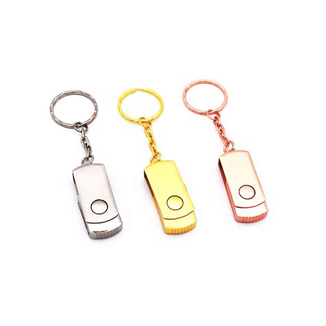 Custom Logo Metal Keychain USB Flash Drive USB Pen Drives USB2.0 Pendrive 4GB 8GB 16GB 32GB 64gb ...