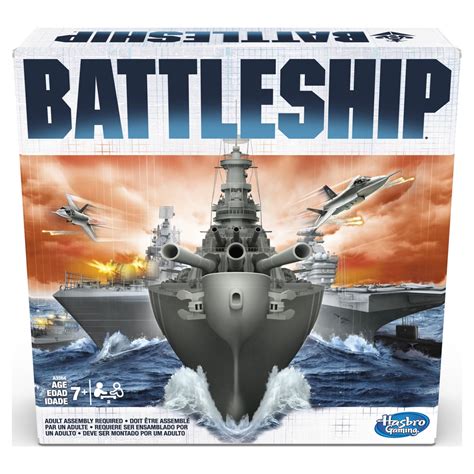 Battleship Classic Board Game Strategy Game Ages 7 and Up, For 2 Players - Walmart.com