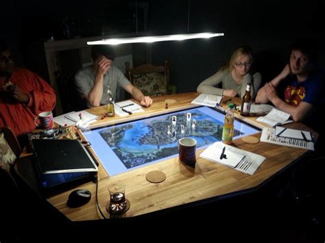 Making A Custom Gaming Table | EN World D&D & Tabletop RPG News & Reviews