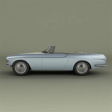 Volvo P1800 Convertible 3D Model .max .obj .3ds - CGTrader.com