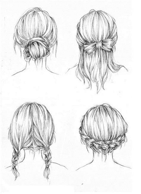 How To Draw Hair (Step By Step Image Guides) - Bored Art | Drawing people, Portrait drawing ...