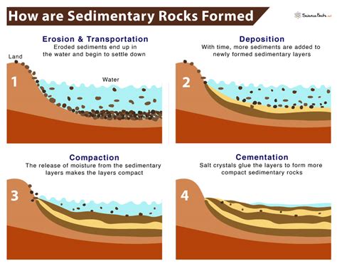 Clastic Sedimentary Rock Formation