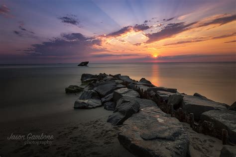 Cape May Sunset Beach New Jersey Photography, Summer, Wall Art, Home ...